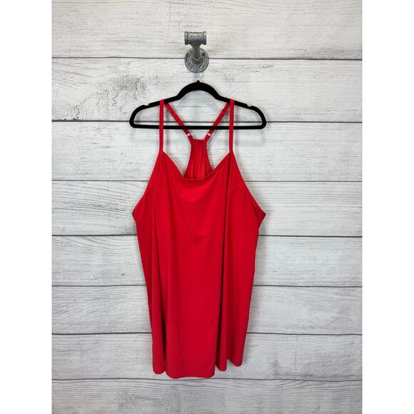 all in motion Dresses & Skirts - All In Motion Plus Size Active Red Coral Sleeveless Sporty Dress Size 3X